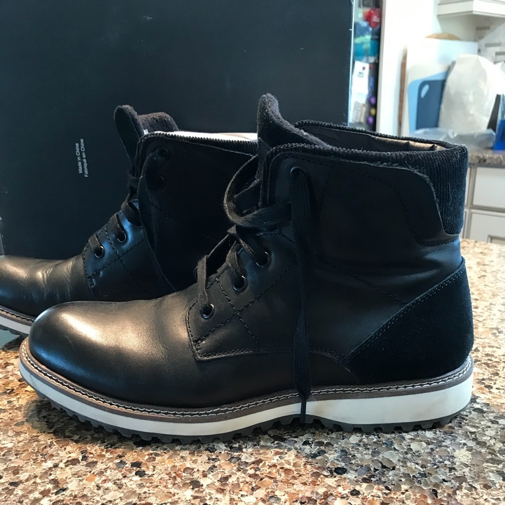 Logan Hill Men’s Leather boots. New with box.